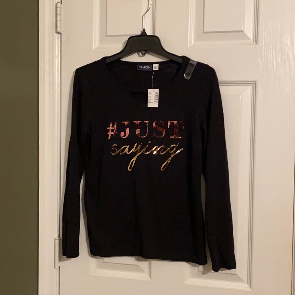 🆕The place #just saying shirt